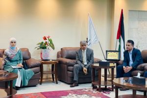 Palestine Polytechnic University (PPU) - البوليتكنك تستقبل وفداً من مؤسسة التعاون الالماني والهيئة الوطنية للاعتماد والجودة