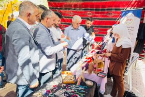 Palestine Polytechnic University (PPU) - افتتاح معرض الشهداء للصناعات اليدوية في جامعة بوليتكنك فلسطين