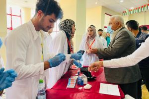 Palestine Polytechnic University (PPU) - افتتاح يوم طبي توعوي في جامعة بوليتكنك فلسطين