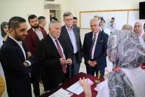 Palestine Polytechnic University (PPU) - افتتاح يوم طبي توعوي في جامعة بوليتكنك فلسطين