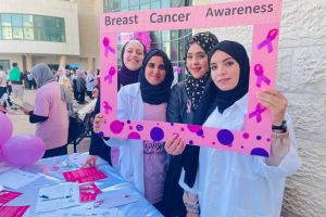Palestine Polytechnic University (PPU) - انطلاق فعّاليات شهر أكتوبر للتوعية بالصحة النفسية والكشف المُبكر عن سرطان الثدي في جامعة بوليتكنك فلسطين
