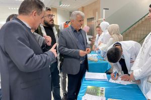 Palestine Polytechnic University (PPU) - كلية الطب وعلوم الصحة بجامعة بوليتكنك فلسطين تنظم فعّاليات "نوفمبر الأزرق" اليوم التوعوي الصحي لمرض السكري وسرطان القولون