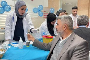 Palestine Polytechnic University (PPU) - كلية الطب وعلوم الصحة بجامعة بوليتكنك فلسطين تنظم فعّاليات "نوفمبر الأزرق" اليوم التوعوي الصحي لمرض السكري وسرطان القولون