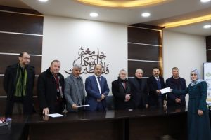 Palestine Polytechnic University (PPU) - حفل توزيع جائزة شركة التميمي التجارية الصناعية الزراعية للمشاريع المُتميّزة