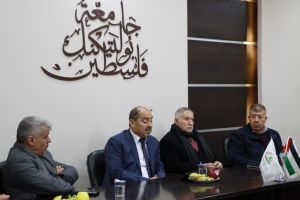Palestine Polytechnic University (PPU) - جامعة بوليتكنك فلسطين وملتقى رجال الاعمال الفلسطيني يوقّعان اتفاقية تعاون مشترك