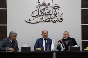 Palestine Polytechnic University (PPU) - جامعة بوليتكنك فلسطين وملتقى رجال الاعمال الفلسطيني يوقّعان اتفاقية تعاون مشترك
