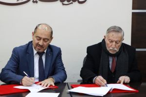 Palestine Polytechnic University (PPU) - جامعة بوليتكنك فلسطين وملتقى رجال الاعمال الفلسطيني يوقّعان اتفاقية تعاون مشترك