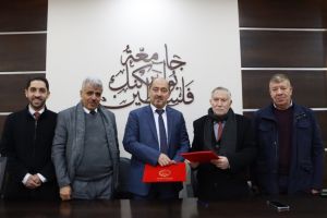 Palestine Polytechnic University (PPU) - جامعة بوليتكنك فلسطين وملتقى رجال الاعمال الفلسطيني يوقّعان اتفاقية تعاون مشترك