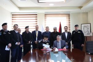 Palestine Polytechnic University (PPU) - اتفاقية التعاون مع الدفاع المدني الفلسطيني