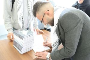 Palestine Polytechnic University (PPU) - جامعة بوليتكنك فلسطين تحتفل بإطلاق الرواية الادبية "ملاكي الحارس" للطالب علاء زواهرة