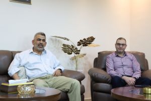 Palestine Polytechnic University (PPU) - جامعة بوليتكنك فلسطين تستقبل مدير المؤسسة العالمية لمساعدة الطلبة العرب