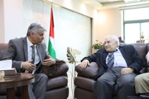 Palestine Polytechnic University (PPU) - جامعة بوليتكنك فلسطين تستقبل مدير المؤسسة العالمية لمساعدة الطلبة العرب