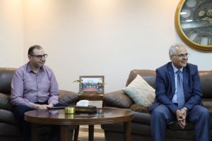 Palestine Polytechnic University (PPU) - جامعة بوليتكنك فلسطين تستقبل مدير المؤسسة العالمية لمساعدة الطلبة العرب