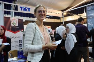 Palestine Polytechnic University (PPU) - جامعة بوليتكنك فلسطين تشارك في معرض التعليم والتدريب التقني  والمهني