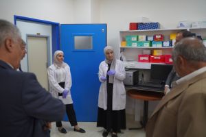 Palestine Polytechnic University (PPU) - جامعة بوليتكنك فلسطين تستقبل رجل الأعمال الفلسطيني باسم حشمة