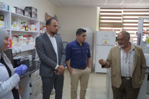 Palestine Polytechnic University (PPU) - جامعة بوليتكنك فلسطين تستقبل رجل الأعمال الفلسطيني باسم حشمة