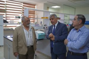 Palestine Polytechnic University (PPU) - جامعة بوليتكنك فلسطين تستقبل رجل الأعمال الفلسطيني باسم حشمة