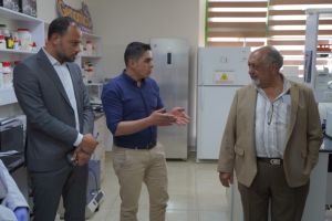 Palestine Polytechnic University (PPU) - جامعة بوليتكنك فلسطين تستقبل رجل الأعمال الفلسطيني باسم حشمة