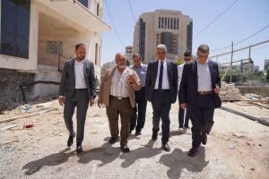 Palestine Polytechnic University (PPU) - جامعة بوليتكنك فلسطين تستقبل رجل الأعمال الفلسطيني باسم حشمة
