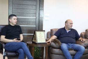 Palestine Polytechnic University (PPU) - جامعة بوليتكنك فلسطين تستقبل أمين سر حركة فتح اقليم وسط الخليل