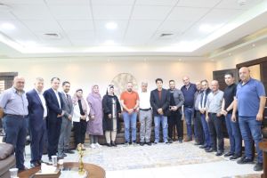 Palestine Polytechnic University (PPU) - جامعة بوليتكنك فلسطين تستقبل أمين سر حركة فتح اقليم وسط الخليل