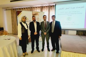 Palestine Polytechnic University (PPU) - مركز الحجر والمواد الانشائية يشارك في ورشة عمل موسعة ومتخصصة في الحجر الفلسطيني وبالشراكة مع اتحاد الحجر ونقابة المهندسين
