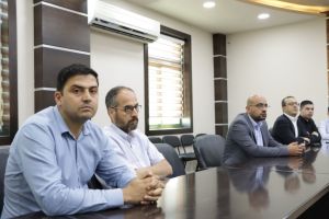 Palestine Polytechnic University (PPU) - جامعة بوليتكنك فلسطين وشركة المُجمع الطبي العربي وصندوق الاستثمار الفلسطيني يبحثان الخطط المُستقبلية للمُستشفى التعليمي بجامعة بوليتكنك فلسطين