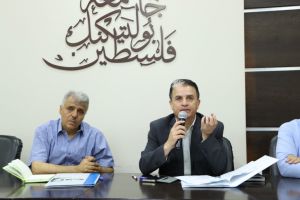 Palestine Polytechnic University (PPU) - جامعة بوليتكنك فلسطين  تنظم ندوة عالمية حول الدور الأساسي للجامعة المدنية في نقل المعرفة نحو تنمية المجتمع المحلي والمتوسطي ضمن مشروع MED-QUAD