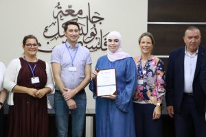 Palestine Polytechnic University (PPU) - المركز الفلسطيني الكوري في جامعة بوليتكنك فلسطين يختتم مدرسة صيفية في علوم الجينومكس الطبية