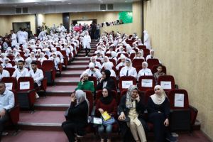 Palestine Polytechnic University (PPU) - جامعة بوليتكنك فلسطين تحتفل بأداء القسم التمريضي لطلبة كلية التمريض
