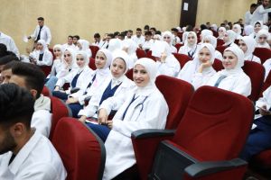 Palestine Polytechnic University (PPU) - جامعة بوليتكنك فلسطين تحتفل بأداء القسم التمريضي لطلبة كلية التمريض