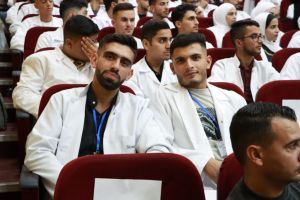 Palestine Polytechnic University (PPU) - جامعة بوليتكنك فلسطين تحتفل بأداء القسم التمريضي لطلبة كلية التمريض