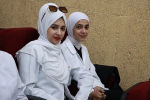 Palestine Polytechnic University (PPU) - جامعة بوليتكنك فلسطين تحتفل بأداء القسم التمريضي لطلبة كلية التمريض