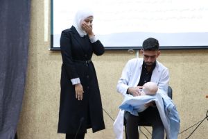 Palestine Polytechnic University (PPU) - جامعة بوليتكنك فلسطين تحتفل بأداء القسم التمريضي لطلبة كلية التمريض