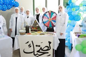 Palestine Polytechnic University (PPU) - جامعة بوليتكنك فلسطين تحتفل بأداء القسم التمريضي لطلبة كلية التمريض
