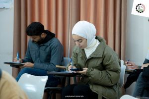 Palestine Polytechnic University (PPU) - إدارة جامعة بوليتكنك فلسطين تقوم بجولة تفقدية لقاعات الامتحانات النهائية للفصل الدراسي الأول 2022/2023