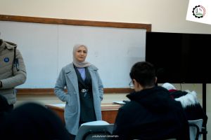 Palestine Polytechnic University (PPU) - إدارة جامعة بوليتكنك فلسطين تقوم بجولة تفقدية لقاعات الامتحانات النهائية للفصل الدراسي الأول 2022/2023