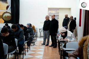 Palestine Polytechnic University (PPU) - إدارة جامعة بوليتكنك فلسطين تقوم بجولة تفقدية لقاعات الامتحانات النهائية للفصل الدراسي الأول 2022/2023