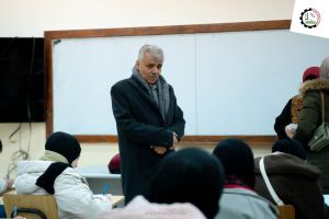 Palestine Polytechnic University (PPU) - إدارة جامعة بوليتكنك فلسطين تقوم بجولة تفقدية لقاعات الامتحانات النهائية للفصل الدراسي الأول 2022/2023