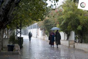 Palestine Polytechnic University (PPU) - أجواء الامتحانات النهائية مع أمطار الخير