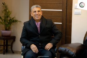 Palestine Polytechnic University (PPU) - رئيس جامعة بوليتكنك فلسطين يستقبل كتلة العطاء في انتخابات غرفة تجارة وصناعة وزراعة الخليل