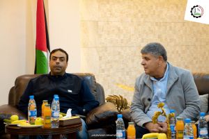 Palestine Polytechnic University (PPU) - رئيس جامعة بوليتكنك فلسطين يستقبل وفداً من أم الفحم وعلى رأسهم رئيس بلدية أم الفحم