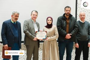 Palestine Polytechnic University (PPU) - عمادة شؤون الطلبة تنظم حفل لتكريم الطلبة المتفوقين لطلبة كلية المهن التطبيقة