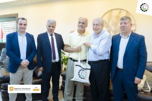 Palestine Polytechnic University (PPU) - جامعة بوليتكنك فلسطين تستقبل وفدا من جمعية صندوق دعم الطالب الفلسطيني