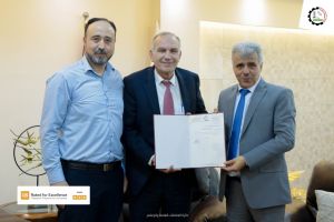 Palestine Polytechnic University (PPU) -  جامعة بوليتكنك فلسطين ووزارة الاتصالات وتكنولوجيا المعلومات تكرم طلبتها المبدعين