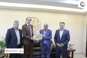 Palestine Polytechnic University (PPU) - جامعة بوليتكنك فلسطين تكرم الخبير الدكتور شتيفان انتمان