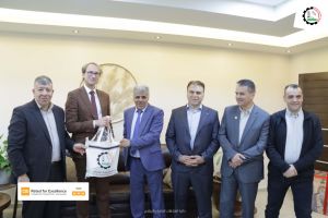 Palestine Polytechnic University (PPU) - جامعة بوليتكنك فلسطين تكرم الخبير الدكتور شتيفان انتمان