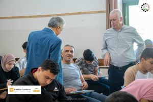 Palestine Polytechnic University (PPU) - إدارة جامعة بوليتكنك فلسطين تقوم بجولة تفقدية لقاعات الامتحانات النهائية للفصل الدراسي الثاني 2023/2022