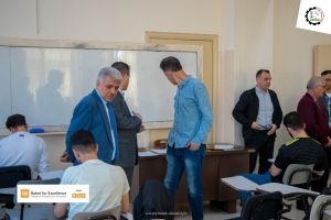 Palestine Polytechnic University (PPU) - إدارة جامعة بوليتكنك فلسطين تقوم بجولة تفقدية لقاعات الامتحانات النهائية للفصل الدراسي الثاني 2023/2022