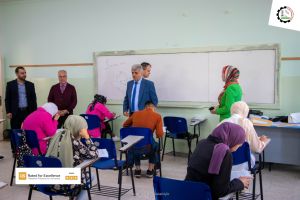 Palestine Polytechnic University (PPU) - إدارة جامعة بوليتكنك فلسطين تقوم بجولة تفقدية لقاعات الامتحانات النهائية للفصل الدراسي الثاني 2023/2022